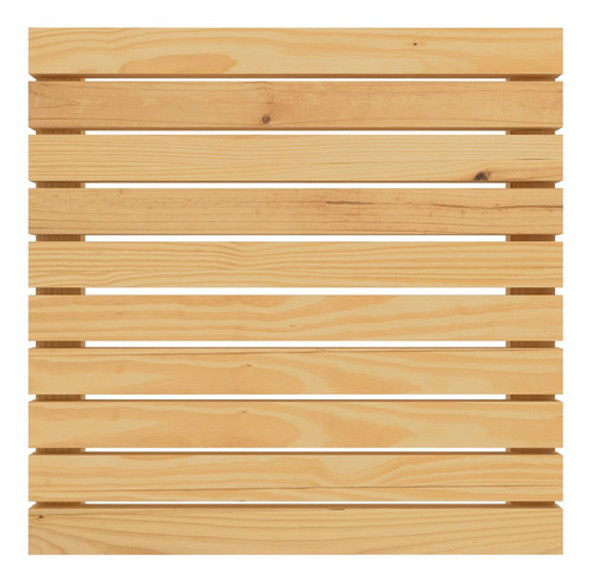 8 Decks De Madeira 50x50cm Para Área Externa Piscina 0