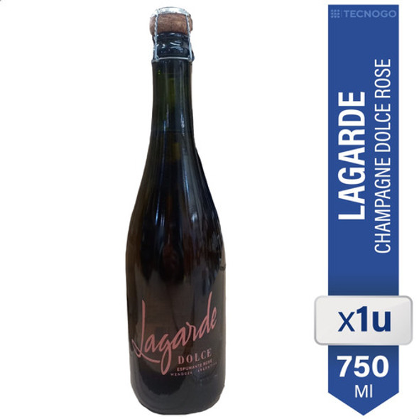 Champagne Espumante Lagarde Dolce Rose Mendoza - 01almacen 0