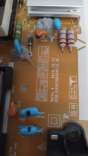 Fuente LG 49lh5700 Eax67083501 Lgp49dsi-16ch1 Pl426 1