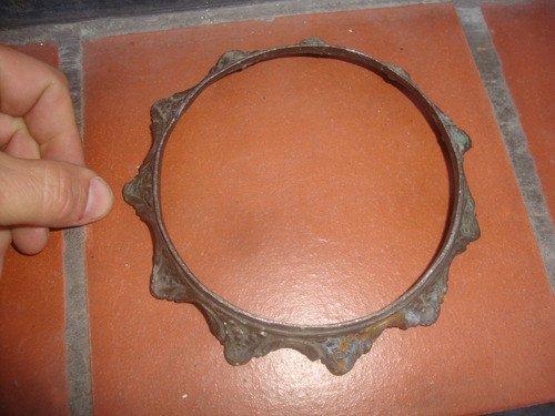 Antiguo Aro Repuesto De Metal 15,6 Diam X 2 Alto - 250 Grs. 0