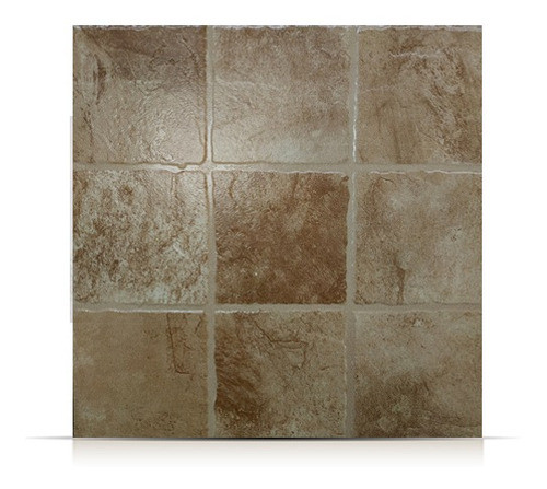 Ceramica 35x35 Porfido Marron Lourdes 1ra Piso 0