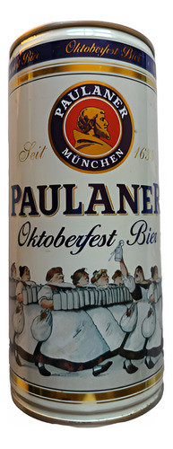 Lata Cerveza Paulaner Oktoberfest Bier 0