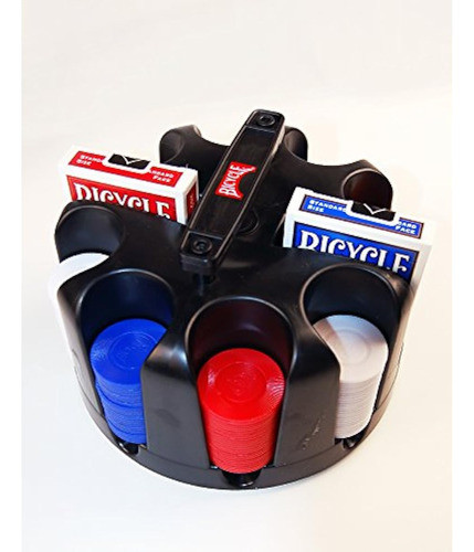 Bicycle Juego De Póquer De Carrusel, 200 Fichas De 1