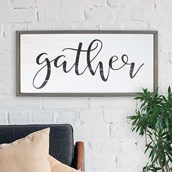 Pag. Graham Dunn Reunir Script 33.25 X 15.25 Placa De Pared 1