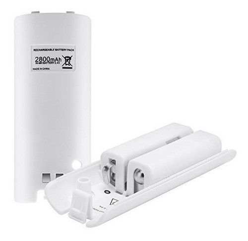 Paquete De Baterías Para Los Controles Remotos De Wii, Lavuk 0