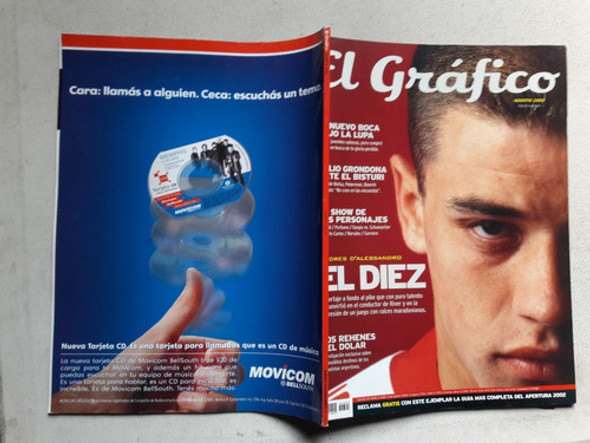 Revista El Gráfico Nº 4305 D´alessandro River Boca Pekerman 0