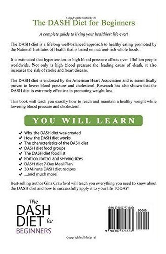 Book : Dash Diet For Beginners A Dash Diet Quick Start Guid 1