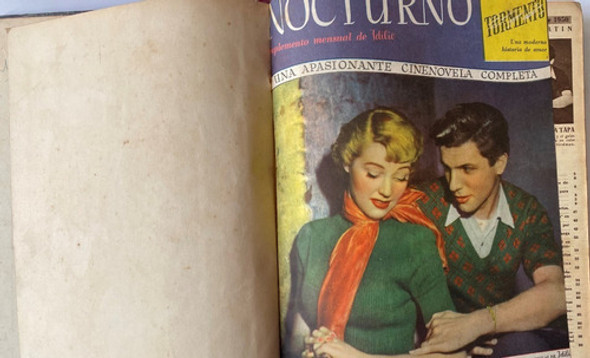 Nocturno 34 Revistas Femenina Fotonovelas 1950 4 Tomos, C1 0