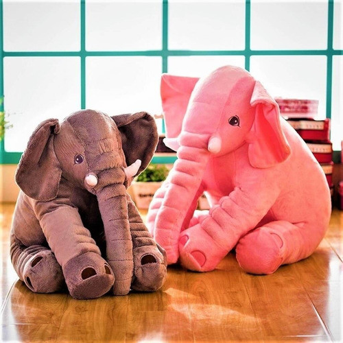 Almohadon Elefante Rosado - Peluche Almohada 1
