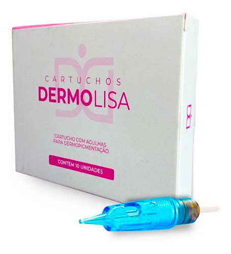 10 Agulhas De Rosca  Dermo Lisa Micropigmentação Anvisa 1p 0