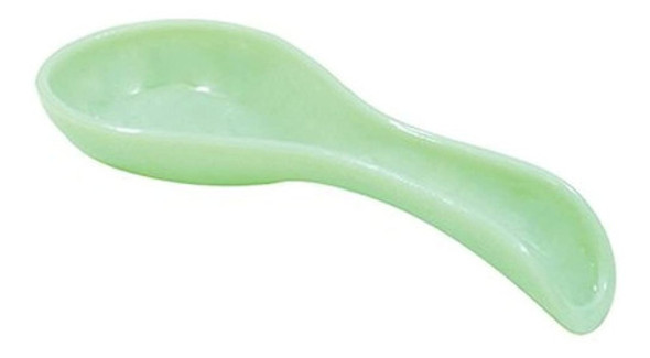 Tablecraft Coleccion Jadeita De Vidrio Cuchara Resto 0