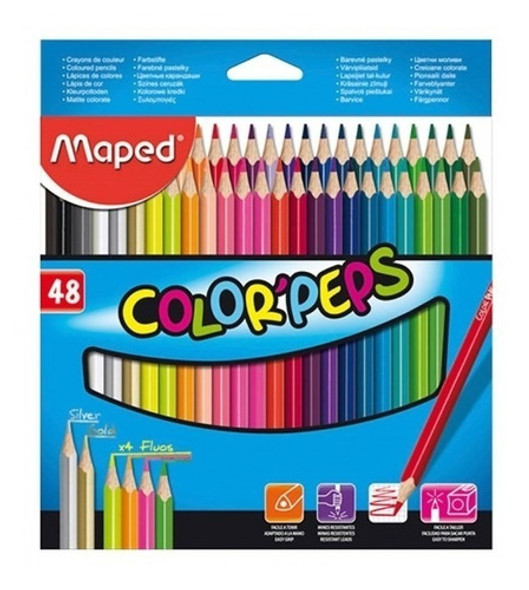 Lápices Maped Color´peps X 48 1