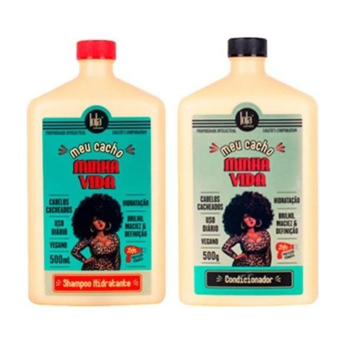 Kit Shampoo + Enjuague Para Rizos Minha Vida Lola Cosmetics 0