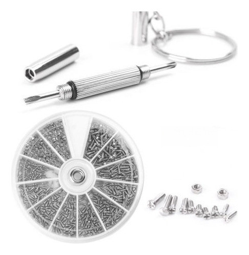600pcs Pequeño Tornillo Tuercas Surtido Kit Con 12 Bueno M1/ 1