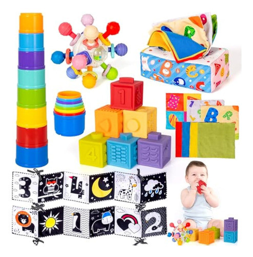 Wowlyntoy Montessori - Juguete Sensorial 5 En 1 0