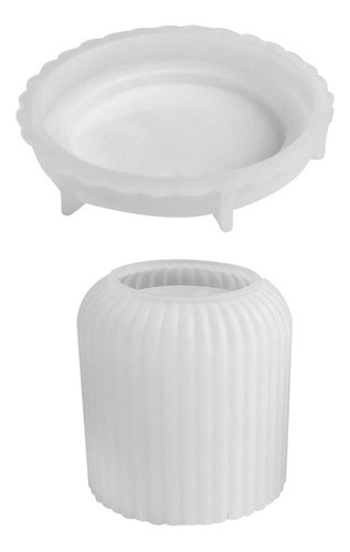 Modelo De Silicone Para Copo De Vela, Modelo De Vaso Listra 0