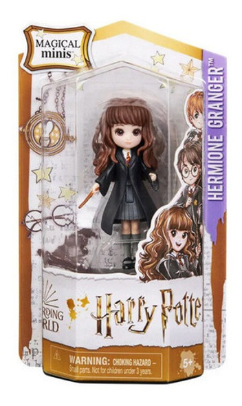 Muñeco Articulado Harry Potter 8cm Hermione Mago Wizarding 0