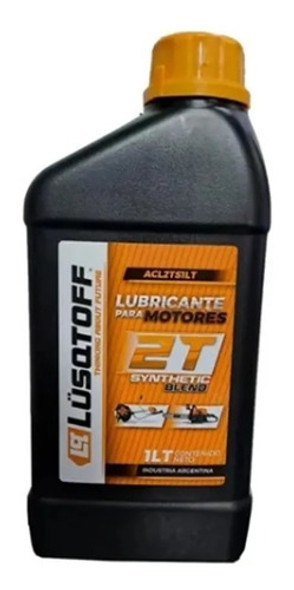 Aceite 2t Sintetico Lusqtoff 1lts Motosierra Desmalezadora 1