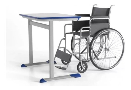 Mesa De 76cm Escolar Para Cadeira De Rodas Infantil Cm1002br 1
