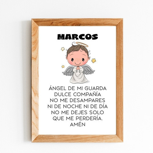 Láminas Imprimibles Ángel De La Guarda + Láminas Editables 1