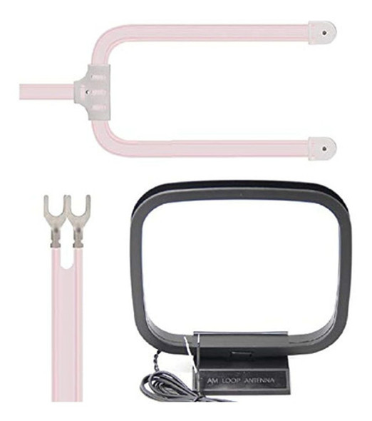 Antena Am Fm Interior, Antena Dipolo Fm Ancable De 300 Ohmio 0