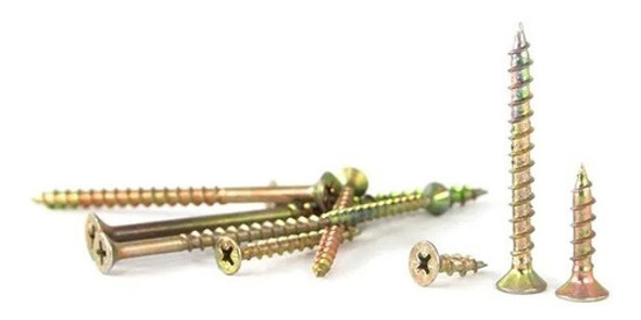 Tornillo Fix Mitto Para Madera 3x25 X 500 Unidades 0
