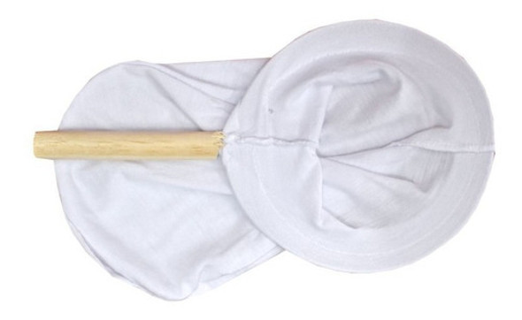 12 Coadores De Café Pano Flanela - Cabo De Madeira 1 12 Coadores De Café Pano Flanela - Cabo De Madeira 1