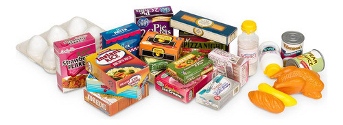 Juego De Compras Con 29 Alimentos Para Niños De 1