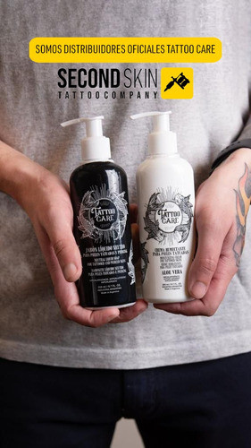 Crema Tattoo Care X2 Unidades Humectante Para Tatuajes 1