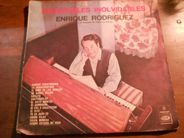 Pasadobles Inolvidables. Enrique Rodriguez. 0
