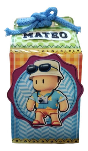 10 Cajitas Milk Box En 3d De Stumble Guys 0