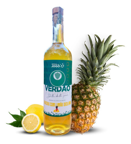 Bebida Verdão Oficial Do Jogo 700ml Abacaxi Limão Siciliano 0