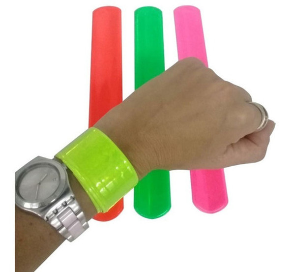 100 Pulseras Fluo Mágicas Cotillón Fluo 0