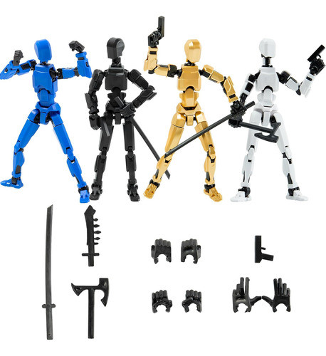 Conjunto De Figuras De Acción Titan T13 Con Articulaciones 0
