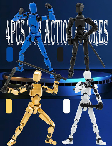 Conjunto De Figuras De Acción Titan T13 Con Articulaciones 1