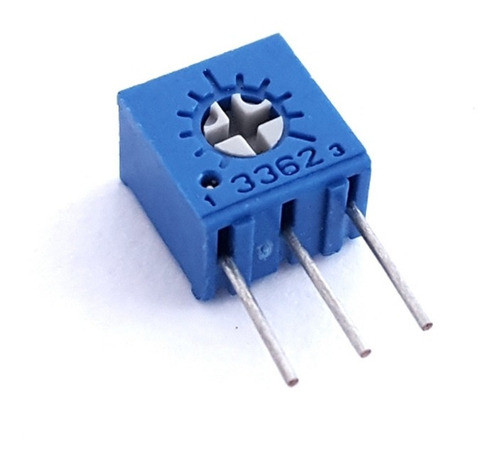 X10 Preset Cermet 1 Vuelta 3362 20k Ohms Lineal Arduino 3386 0