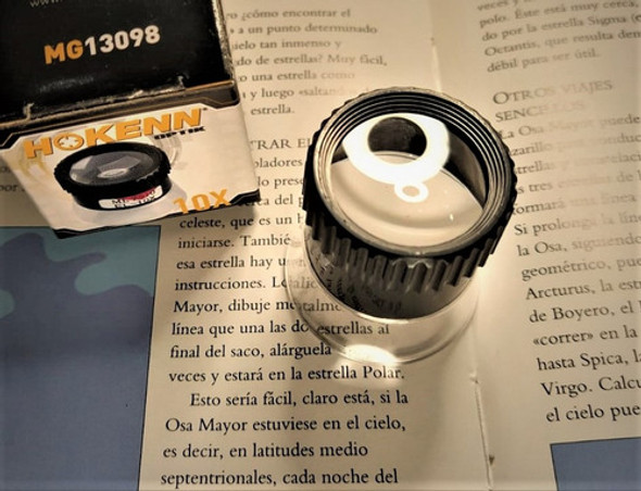 Lupa Relojero Joyero Hokenn 10 X Aumento Lente 25 Mm 1