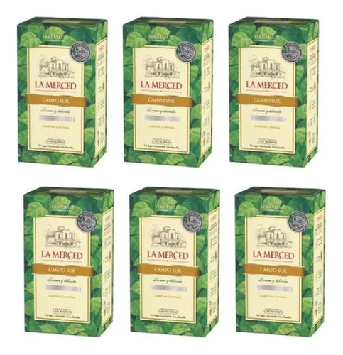 Yerba Mate La Merced Campo Sur 500gr (pack 6 Unidades) 0
