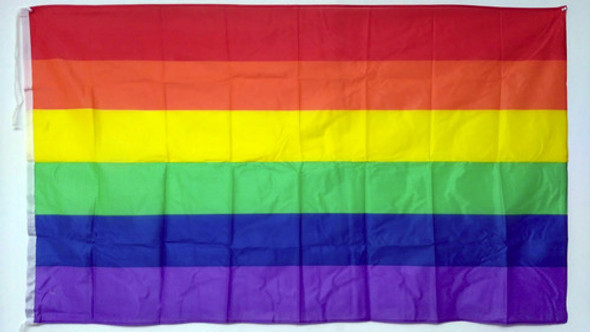 Bandera Lgbt Orgullo Gay Diversidad 4 X 2.2 M Reforzada 0 Bandera Lgbt Orgullo Gay Diversidad 4 X 2.2 M Reforzada 0