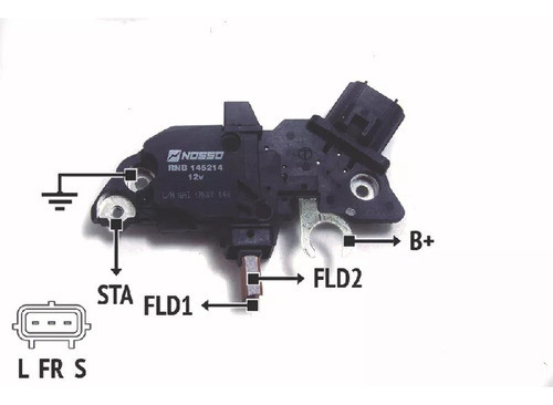 Regulador De Voltaje Alternador Bosch Rnb 145214 0