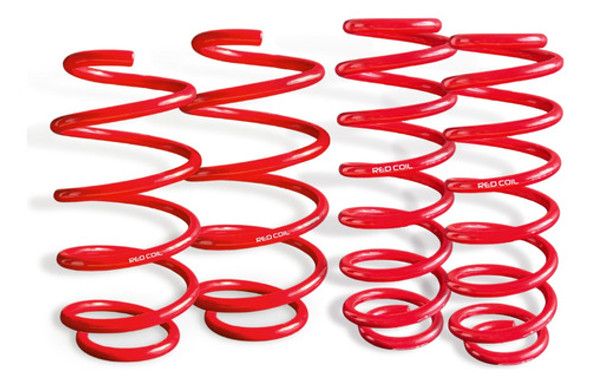 Kit Mola Esportiva Novo Ford Ka 2002 A 2011 Red Coil 1