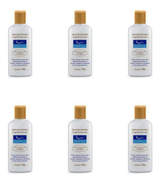 Nupill Óleo De Lavanda Redutor Volume E Fixador 120g (kit06) 0