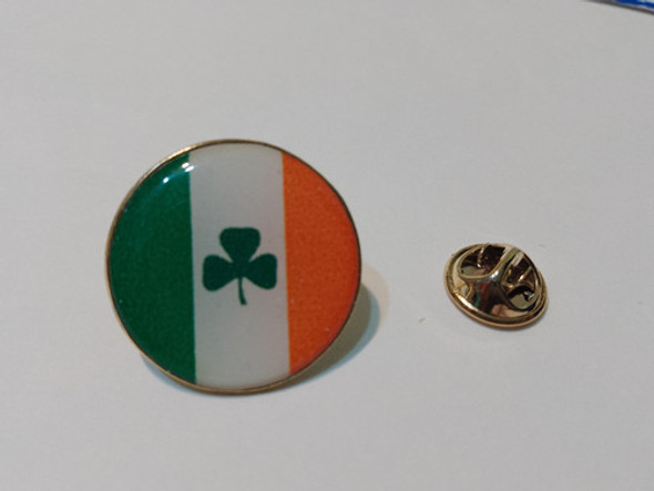 Pins Pais Irlanda Con Trebol Redondo 2 Cms 0