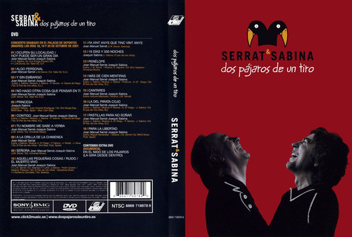 Serrat & Sabina - Dos Pajaros De Un Tiro Dvd - S 0