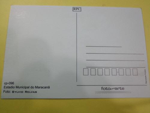 Hermosa Postal Del Nuevo Estadio Maracana De Brasil 1
