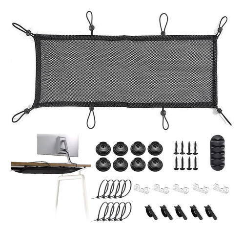 Rede De Gerenciamento De Cabos Sob A Mesa, 36 Unidades, Orga 0