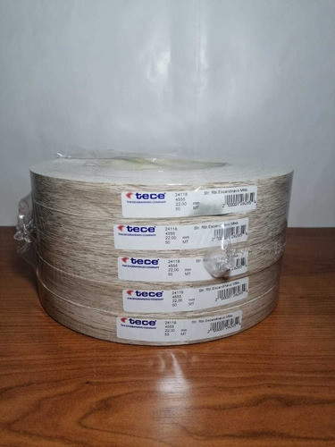 Tapacanto Melamina Roble Escandinavo De 22 Mm X 50 Mts C/peg 1