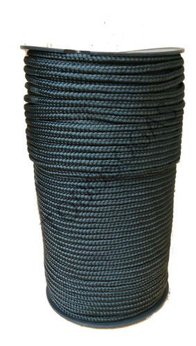 Cabo Poliester Pretenzado Negra 4 Mm X 150 Mts Con Alma 0