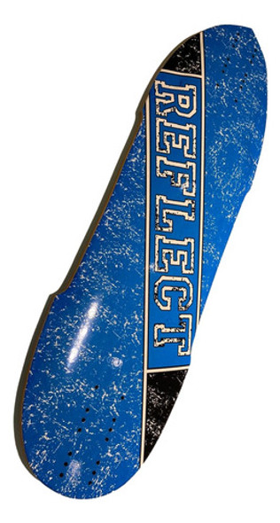 Shape Reflect Raptor Azul - Longboard Skate Importado 0