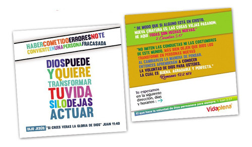 Folletos Evangelisticos Vida Plena 10x10 1